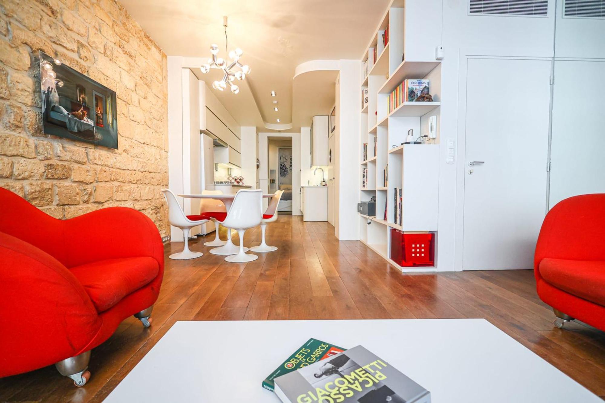 Elegant Appartement Climatise De 65 M2 Avec 2 Ch Paris Exterior foto